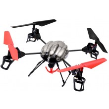 Квадрокоптер радиоуправляемый WL Toys V999 Rescue с подъёмным краном трёхосевым гироскопом и 4 скоростями полёта + акробатические 3D перевороты (WL-V999)