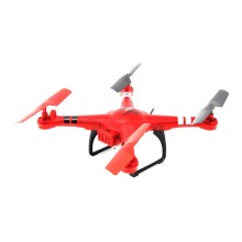 Квадрокоптер радиоуправляемый WL Toys Q222K Spaceship Red с барометром и камерой Wi-Fi, зарядка от USB, съёмный аккумулятор (WL-Q222K-R)