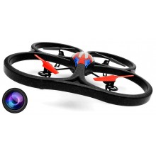 Квадрокоптер с камерой радиоуправляемый WL Toys V333 Cyclone 2 Black игрушка от 14 лет акробатический и Headless режим 4 режима скорости (WL-V333c) Квадрокоптер с камерой радиоуправляемый WL Toys V333 Cyclone 2 Black игрушка от 14 лет акробатический и Headless режим 4 режима скорости (WL-V333c)