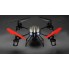 Квадрокоптер радиоуправляемый WL Toys V979 Spray игрушка с водяной пушкой трёхосевым гироскопом 4 скоростями полёта и акробатическими 3D переворотами (WL-V979)