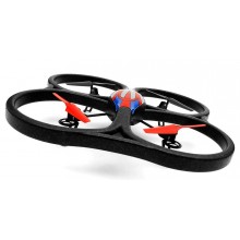 Квадрокоптер радиоуправляемый большой WL Toys V333 Cyclone 2 без камеры с акробатикой управлением подсветкой защитная EPO рама (WL-V333)