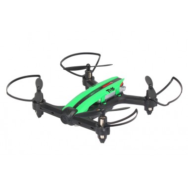 Квадрокоптер с камерой радиоуправляемый Helicute H817W RACER NANO управление со смартфона LED подсветка съёмная защита USB зарядка (HCT-H817WHDWA)