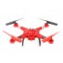 Квадрокоптер радиоуправляемый с камерой 2 MP WL Toys Q222G Spaceship Red игрушка для детей от 9 лет с барометром FPV системой и светодиодной подсветкой (WL-Q222G-R)