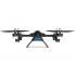 Квадрокоптер с камерой Wi-Fi радиоуправляемый WL Toys Q323-E Black игрушка для детей от 14 лет с управлением угла наклона камеры режимом HeadLess автопилотом и подсветкой (WL-Q323-E)