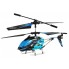 Вертолёт на инфракрасном радиоуправлении 3 канальный WL Toys S929 MOTORS Blue игрушка для детей с автопилотом встроенным гироскопом и прожектором (WL-S929b)