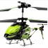 Вертолёт на инфракрасном радиоуправлении 3 канальный WL Toys S929 MOTORS Green игрушка для детей с автопилотом встроенным гироскопом и прожектором (WL-S929g)