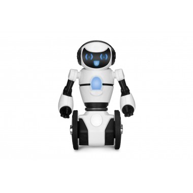 Интерактивная игрушка робот на радиоуправлении WL Toys F1 White с гиростабилизацией транспортировка предметов режим танца, USB зарядка (WL-F1w)