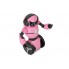 Интерактивная игрушка робот на радиоуправлении WL Toys F1 Pink с гиростабилизацией транспортировка предметов режим танца, USB зарядка (WL-F1p)