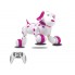 Собака робот интерактивный радиоуправляемый Happy Cow Smart Dog Розовый игрушка от 8 лет с подсветкой глазок, лает и активно двигается (HC-777-338p)