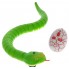 Змея робот на инфракрасном управлении ZF Rattle Snake Green игрушка для детей с пультом в виде яйца USB зарядкой LiPol аккумулятор (LY-9909C)