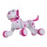 Собака робот интерактивный радиоуправляемый Happy Cow Smart Dog Розовый игрушка от 8 лет с подсветкой глазок, лает и активно двигается (HC-777-338p)