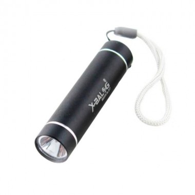 Фонарь светодиодный аккумуляторный X-Balog BL 517 Q5 ручной карманный на 3 режима USB зарядка с ремешком и кейсом