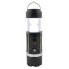 Фонарь светодиодный ручной и лампа для кемпинга 2 в 1 SB 9699 Black 8 LED+3W аккумуляторный на солнечной батарее с оптическим зумом и USB + power bank для телефона