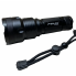 Светодиодный ручной фонарь Bailong BL-P09-P50 переносной аккумуляторный 19 Вт с USB зарядкой зумом и металлическим корпусом + ремешок