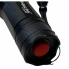 Светодиодный ручной фонарь Bailong BL-P09-P50 переносной аккумуляторный 19 Вт с USB зарядкой зумом и металлическим корпусом + ремешок