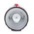 Фонарь светодиодный аккумуляторный INTERTOOL LB-0101 Black/Red ручной переносной 1 LED 5 W и боковая откидная лампа на 15 SMD