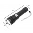 Ручной аккумуляторный светодиодный фонарь X-Balog BL-611-P50 переносной с USB зарядкой зумом и металлическим корпусом 1500 лм + ремешок