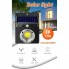 Светодиодный уличный светильник Smart Light Solar Sensor Lf-1628 20 W настенный накладной на солнечных батареях с датчиком движения и влагозащитой