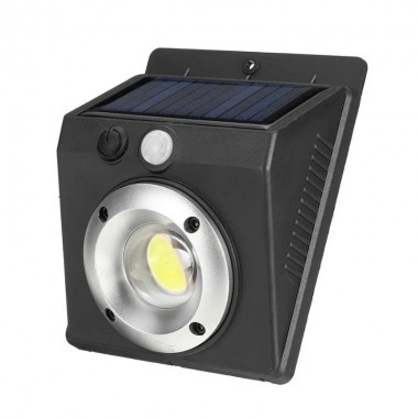 Светодиодный уличный светильник Smart Light Solar Sensor Lf-1628 20 W настенный накладной на солнечных батареях с датчиком движения и влагозащитой