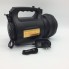 Фонарь светодиодный аккумуляторный TD-6000A-30W-T6 мощный ручной прожектор на 30 Вт с влагозащитой 3 режима + ремешок через плечо