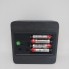Часы настольные электронные VST 872 LED WC Black цифровые деревянные с зеленой подсветкой будильник и температура питание от USB или батареек (47339)