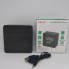 Часы настольные электронные VST 872 LED WC Black цифровые деревянные с зеленой подсветкой будильник и температура питание от USB или батареек (47339)