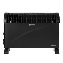 Конвектор электрический Mesko MS 7741 Black напольный обогреватель на 2 кВт для дома дачи и офиса с терморегулятором 3 режима с таймером и турбо режимом