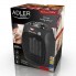 Тепловентилятор керамический Adler AD 7702 Black напольный электрический обогреватель на 1,5 кВт для дома дачи и офиса терморегулятор + 3 режима