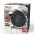 Тепловентилятор керамический Adler AD 7742 напольный электрический обогреватель для дома на 1.5 кВт 2 уровня мощности и терморегулятор