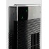Вентилятор напольный колонный с ионизацией воздуха ECG FS-91-T Black 65 Вт бытовой электрический с LED дисплеем автоповорот таймер и 3 скорости + пульт
