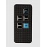 Вентилятор напольный колонный с ионизацией воздуха ECG FS-91-T Black 65 Вт бытовой электрический с LED дисплеем автоповорот таймер и 3 скорости + пульт