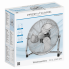 Вентилятор напольный электрический Profi Care PC-VL 3065 WM 100 Вт бытовой для охлаждения дома и офиса с хромированной стали угол наклона 120° 3 скорости 40 см
