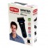 Електробритва для чоловіків акумуляторна Rotex RHC 210 S Black/Blue живлення від акумулятора, 2 сіткові головки + триммер (RHC210-S)