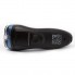 Электробритва для мужчин роторная Adler AD 2910 Blue аккумуляторная 3 плавающие головки для сухого бритья с триммером и чехлом для хранения