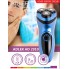 Электробритва для мужчин роторная Adler AD 2910 Blue аккумуляторная 3 плавающие головки для сухого бритья с триммером и чехлом для хранения