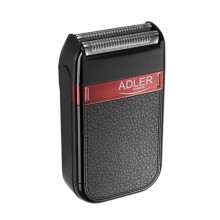 Электробритва сеточная мужская Adler AD 2923 Travel Черный беспроводная аккумуляторная машинка с USB зарядкой для влажного и сухого бритья