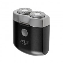Электробритва дорожная мужская Adler AD 2936 Черный беспроводная аккумуляторная с USB зарядкой с моющейся головкой