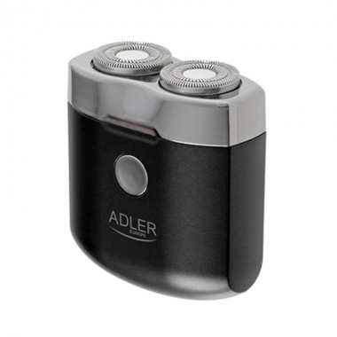 Електробритва дорожня чоловіча Adler AD 2936 Чорний бездротова акумуляторна з USB зарядкою головку можна мити під проточною водою