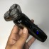 Електробритва для чоловіків роторна Geemy GM-503 акумуляторна 5 Вт з USB зарядкою сухе та вологе гоління LED дисплей плаваючі головки + висувний триммер