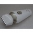 Епілятор жіночий домашній 5 в 1 Gemei GM 7005 White акумуляторний 3 Вт, 2 швидкості, LED підсвічування + бритва триммер для зони бікіні, пемза та підставка (45305 DIY)