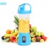 Портативный Usb блендер и фитнес бутылка 2 в 1 Juicer QL-602 Fit Синий переносной, для смузи и свежих соков + power bank (47275 I)