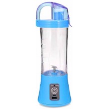 Портативный Usb блендер и фитнес бутылка 2 в 1 Juicer QL-602 Fit Синий переносной, для смузи и свежих соков + power bank (47275 I) Портативный Usb блендер и фитнес бутылка 2 в 1 Juicer QL-602 Fit Синий переносной, для смузи и свежих соков + power bank (47275 I)
