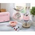 Блендер измельчитель стационарный Silver Crest Candy SMZC 500 C2 Pink 500 Вт электрический домашний чоппер со стеклянной чашей на 0,5 л колка льда и смешивание