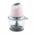 Блендер измельчитель стационарный Silver Crest Candy SMZC 500 C2 Pink 500 Вт электрический домашний чоппер со стеклянной чашей на 0,5 л колка льда и смешивание