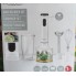 Блендер погружной домашний 3 в 1 Silver Crest SSMS 600 E3 White 600 Вт чоппер измельчитель венчик для взбивания и мерная чаша
