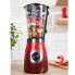 Блендер стационарный Silver Crest SSTMC 600 A1 Red-orange домашний электрический измельчитель на 600 Вт со стаканом 1,75 л для смузи коктейлей пюре и колки льда