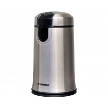 Кофемолка электрическая Aurora 348AU 150 Вт кухонный мини измельчитель для кофе орехов специй и зерновых с металлическим корпусом (348AU) Кофемолка электрическая Aurora 348AU 150 Вт кухонный мини измельчитель для кофе орехов специй и зерновых с металлическим корпусом (348AU)