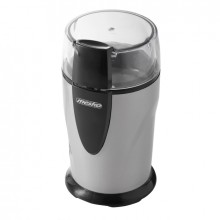 Кофемолка электрическая Mesko MS 4465 Swiss Design кухонный мини измельчитель для кофе с объемом для зерен 70 г и металлическим корпусом 110 Вт (MS-4465)