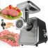 Мясорубка электрическая для дома DMS FW-2000 измельчитель мяса для кухни мощностью 2 кВт металлическая шестерня 3 насадки диски 2 скорости и реверс