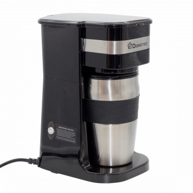 Кофемашина для дома Domotec MS-0709 CT 700 Вт капельная кофеварка для заварки кофе и чая + металлическая термокружка (45127 I)